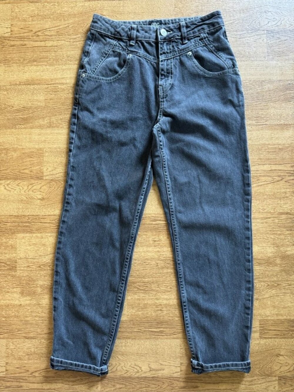 BDG Gray Denim Jeans 28x32 Fits 27x26 Casual Rugged Grunge Goth Festival